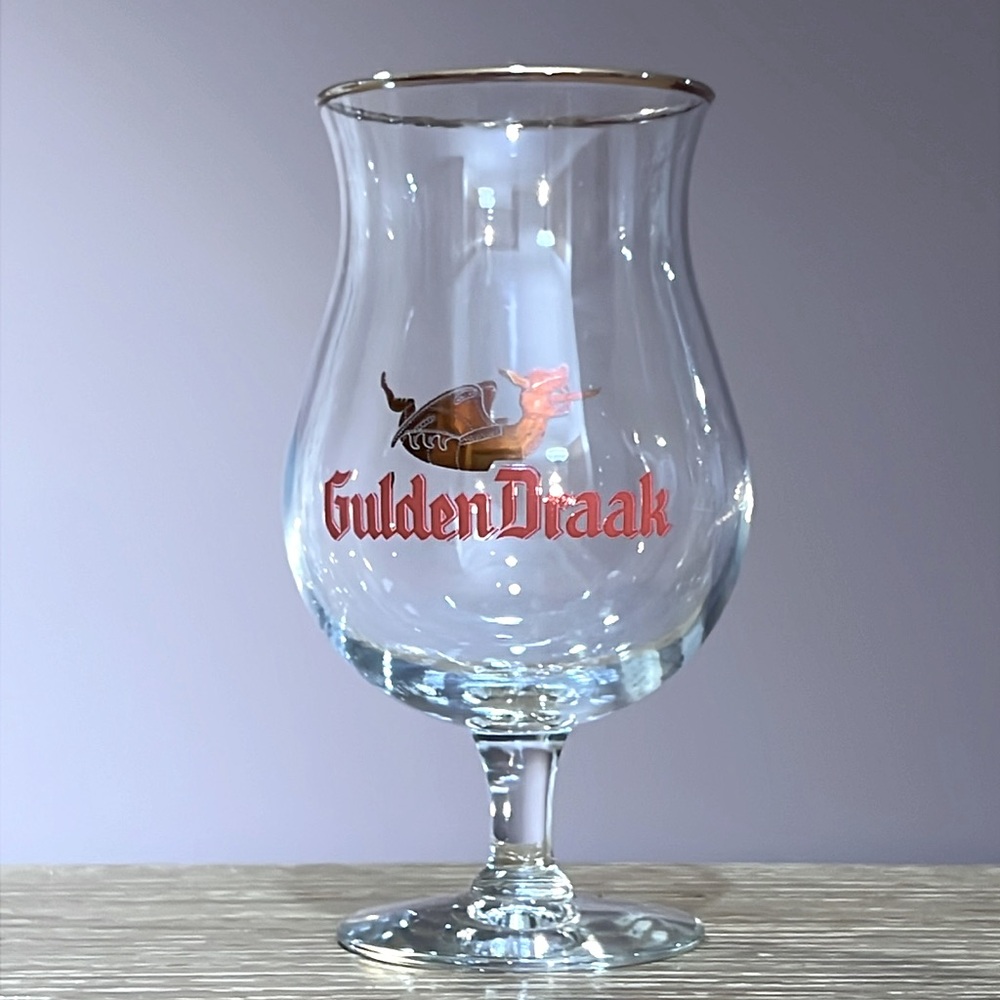 Gulden Draak Belgium Beer Glass